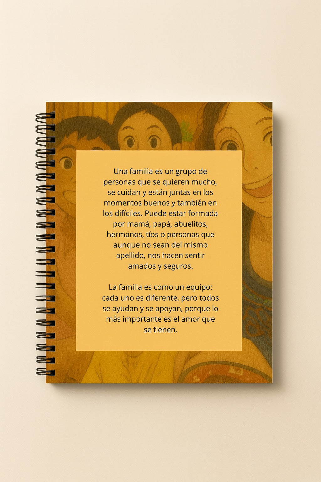 Mi familia en colores Libro personalizado a tu pinta!